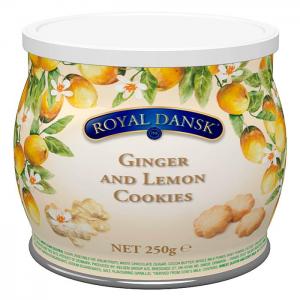 Royal dansk ginger and lemon cookies