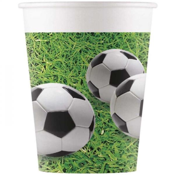 Game on Football Paper Cups